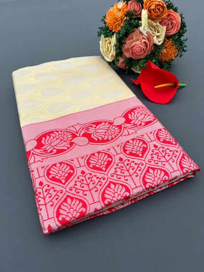 Chikku Red Saree Traditional Touch with a Modern Hue