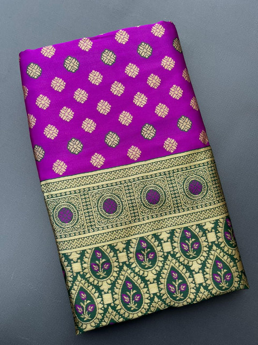 PURPLE PAITHANI SILK SAREE