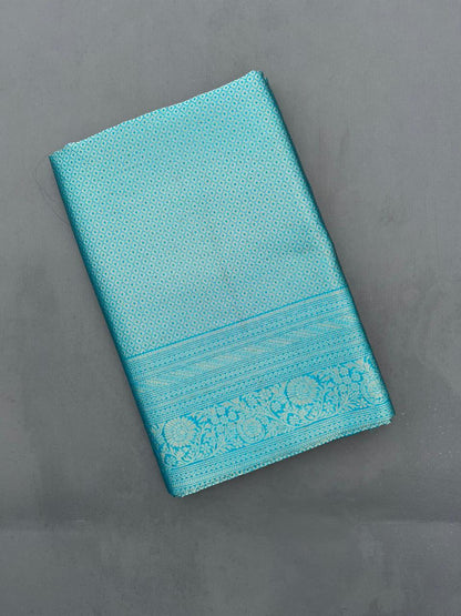 SKY KANJIVARAM SILK SAREE