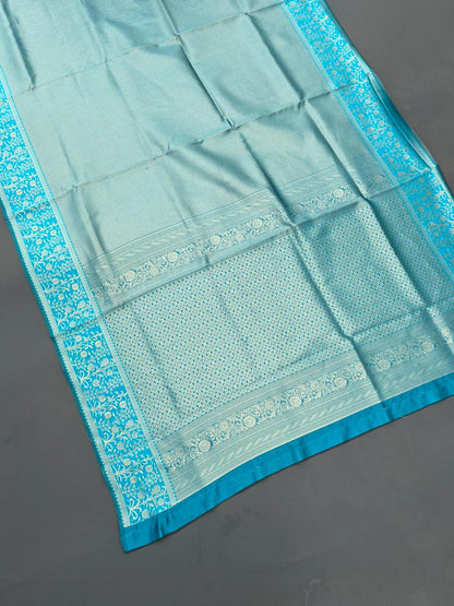 SKY KANJIVARAM SILK SAREE