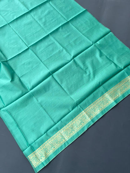 GREEN LICHI SILK SAREE