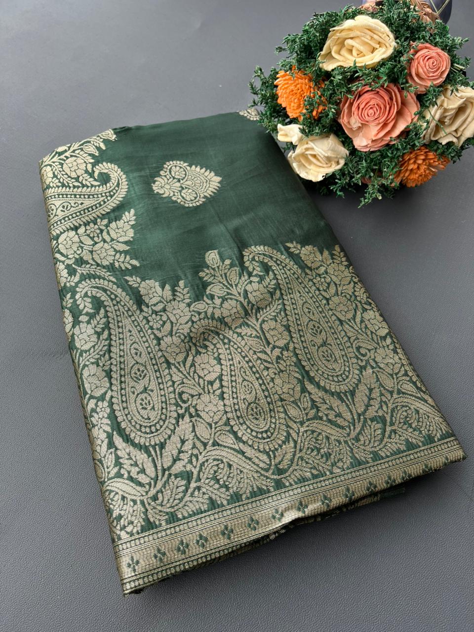 green south kanjivaram silk saree