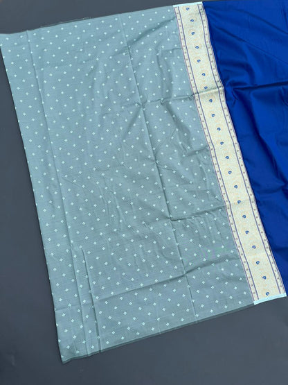 BLUE & SKY SOFT SILK BANARASI SAREE