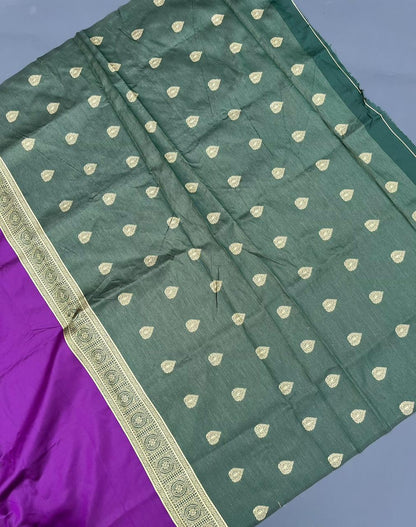 PURPLE PAITHANI SILK SAREE