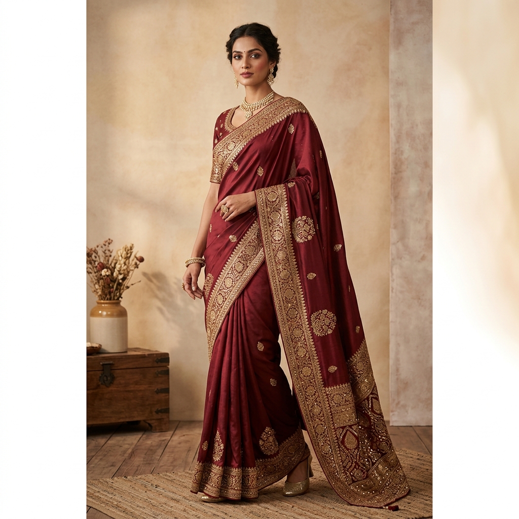 Royal Silk Bits Saree